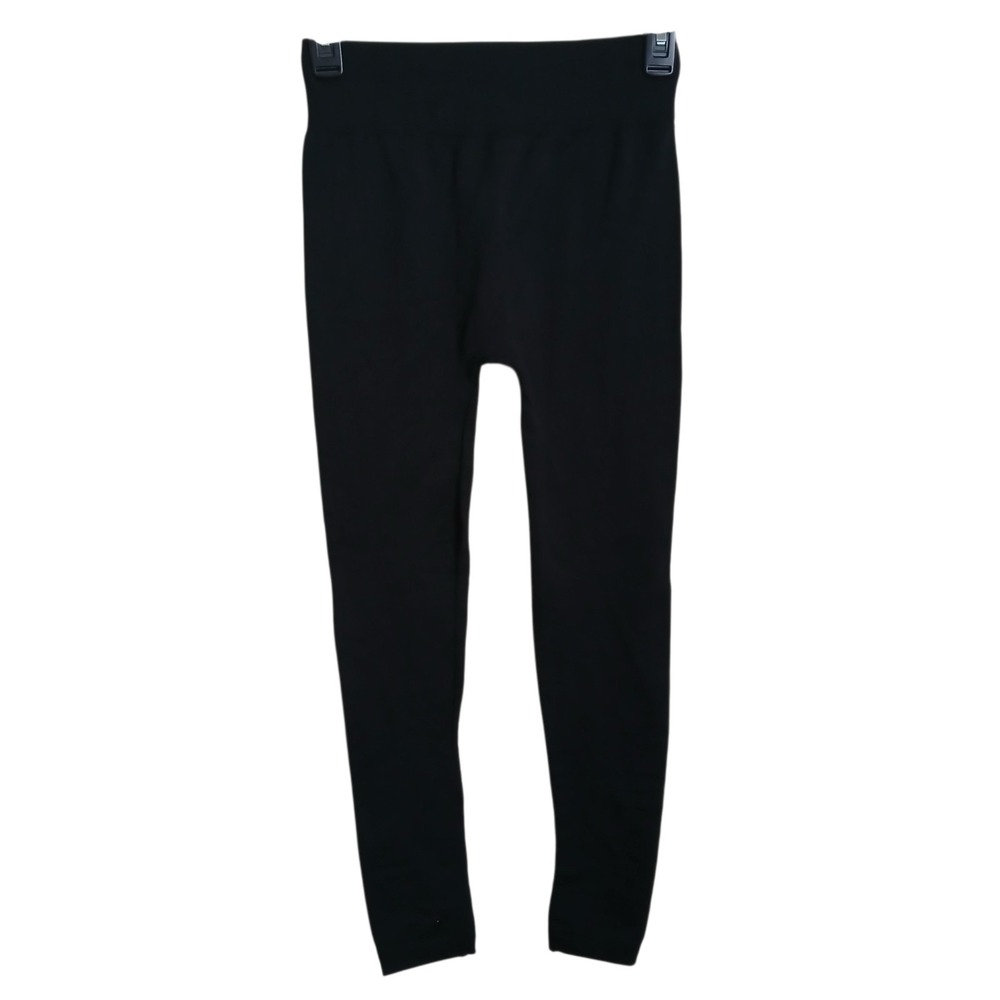 Wishlist Fleece Lined Leggings  One Size Black Thermal Warm Winter High Waist